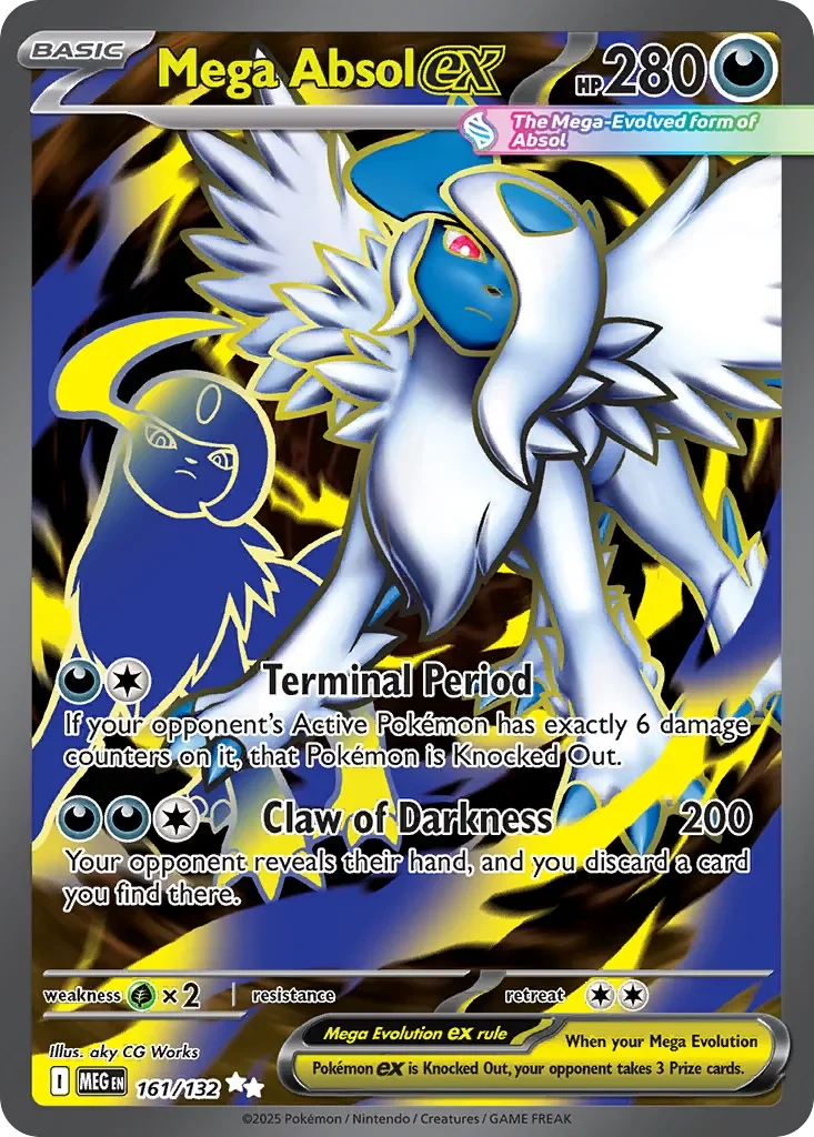 Mega Absol ex 「MEG 161/132」「EN」