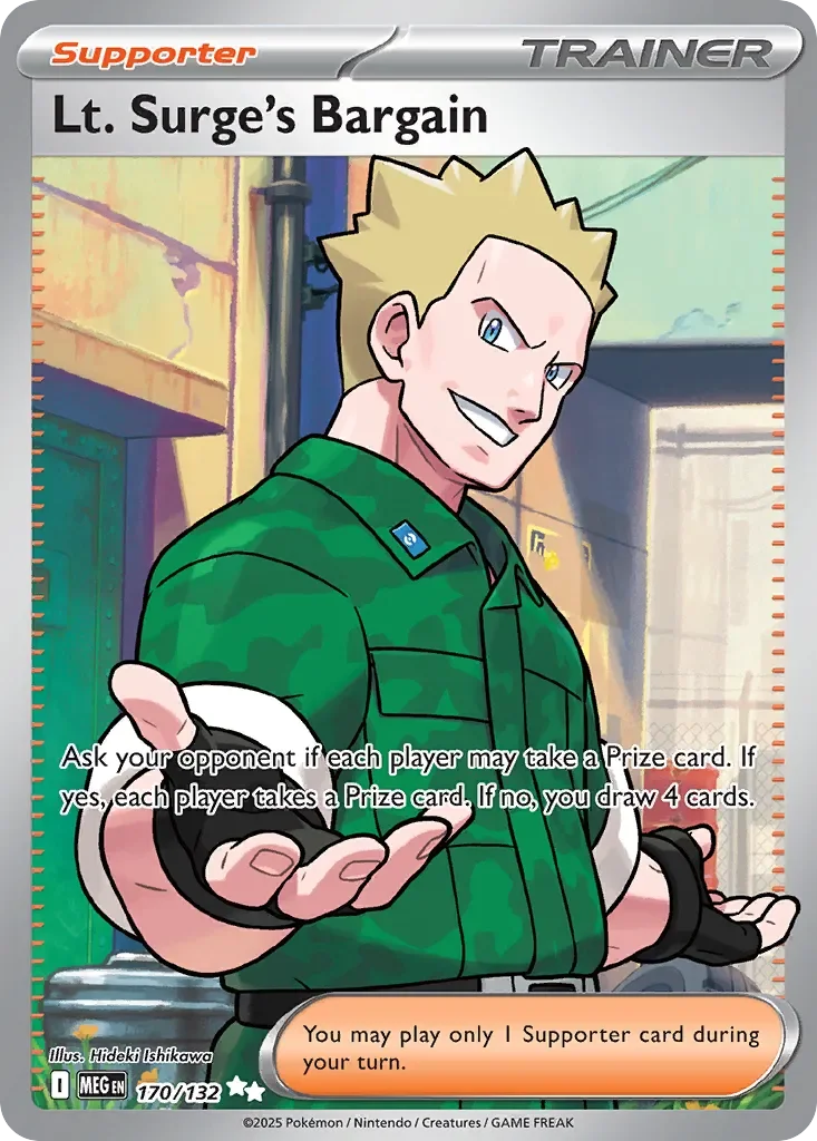 Lt. Surge's Bargain 「MEG 170/132」「EN」