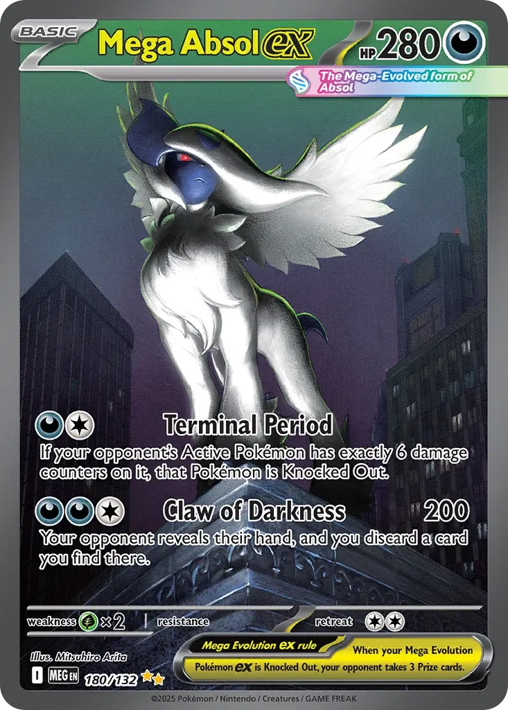 Mega Absol ex 「MEG 180/132」「EN」