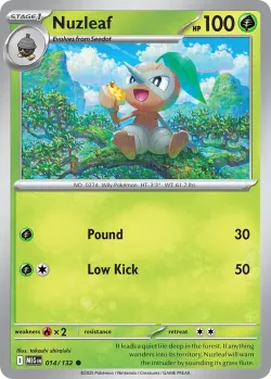 Nuzleaf #014/132 · Pokémon