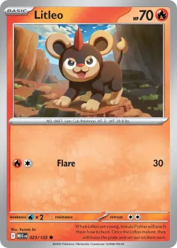 Litleo #023/132 · Pokémon