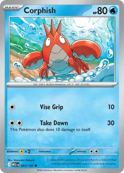 Corphish #033/132 · Pokémon