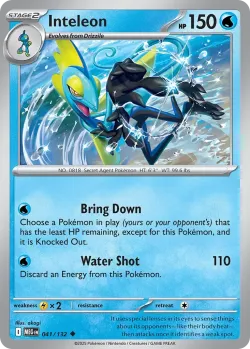 Inteleon #041/132 · Pokémon