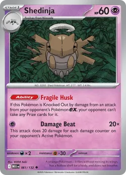 Shedinja #061/132 · Pokémon