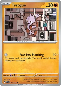 Tyrogue #071/132 · Pokémon
