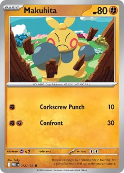 Makuhita #072/132 · Pokémon