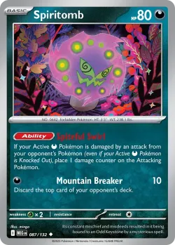 Spiritomb #087/132 · Pokémon