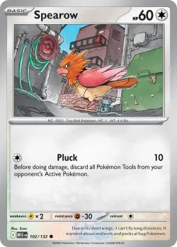 Spearow #102/132 · Pokémon