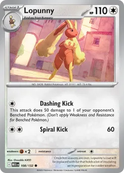 Lopunny #108/132 · Pokémon