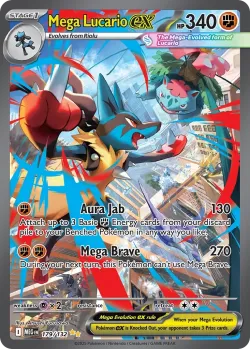 Mega Lucario ex 「MEG 179/132」「EN」
