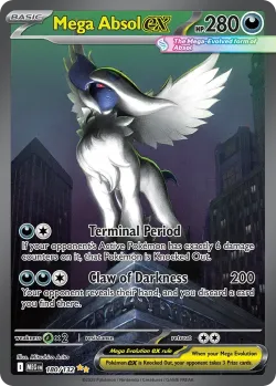 Mega Absol ex 「MEG 180/132」「EN」