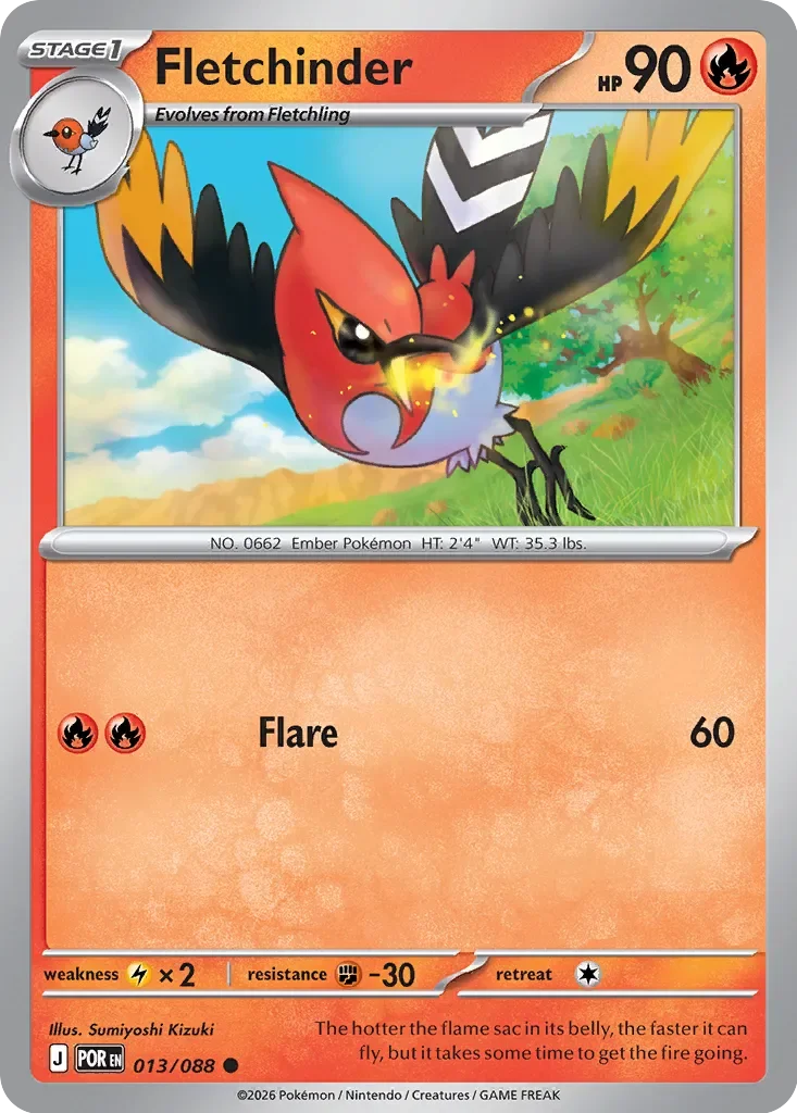 Fletchinder 「POR 013/088」「EN」