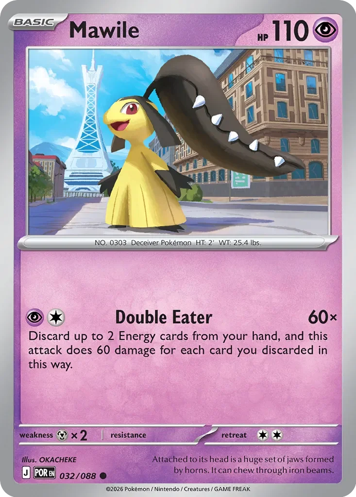 Mawile 「POR 032/088」「EN」