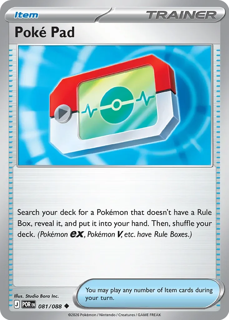 Poké Pad 「POR 081/088」「EN」
