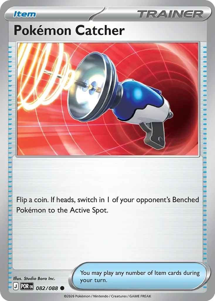 Pokémon Catcher 「POR 082/088」「EN」