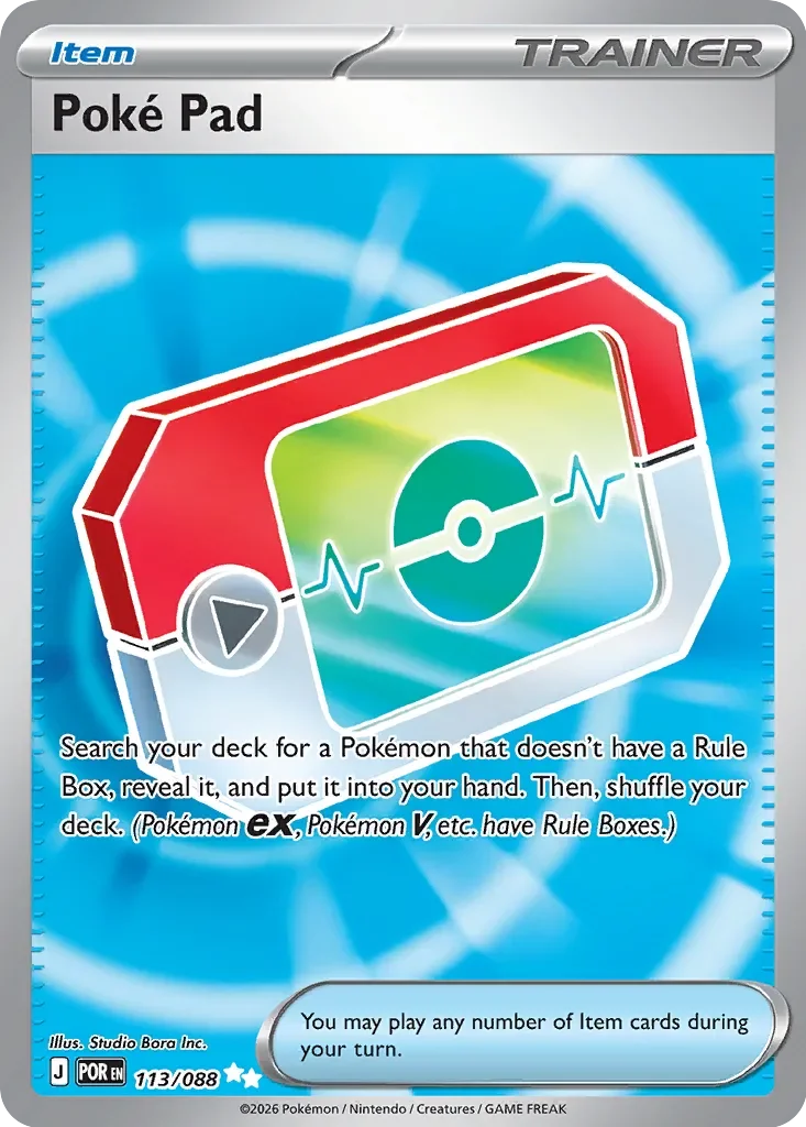 Poké Pad 「POR 113/088」「EN」