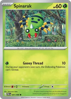 Spinarak #001/088 · Pokémon