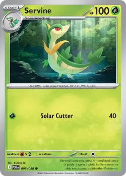 Servine #005/088 · Pokémon