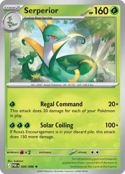 Serperior #006/088 · Pokémon