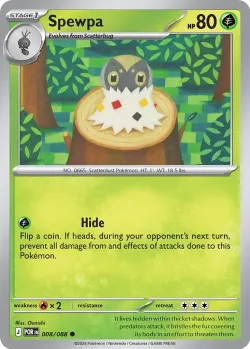 Spewpa #008/088 · Pokémon