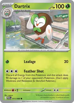 Dartrix #011/088 · Pokémon