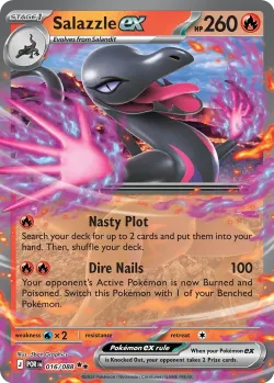Salazzle ex #016/088 · Pokémon