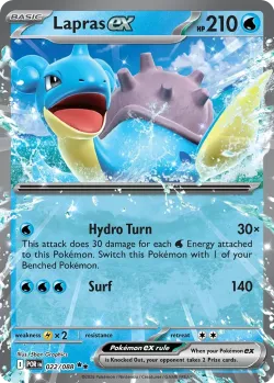 Lapras ex #022/088 · Pokémon