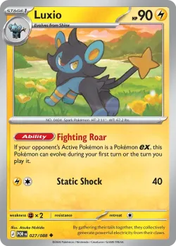 Luxio #027/088 · Pokémon