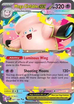 Mega Clefable ex #031/088 · Pokémon