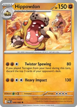 Hippowdon #040/088 · Pokémon