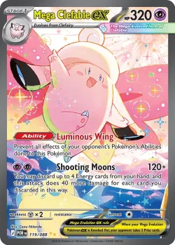 Mega Clefable ex 「POR 119/088」「EN」
