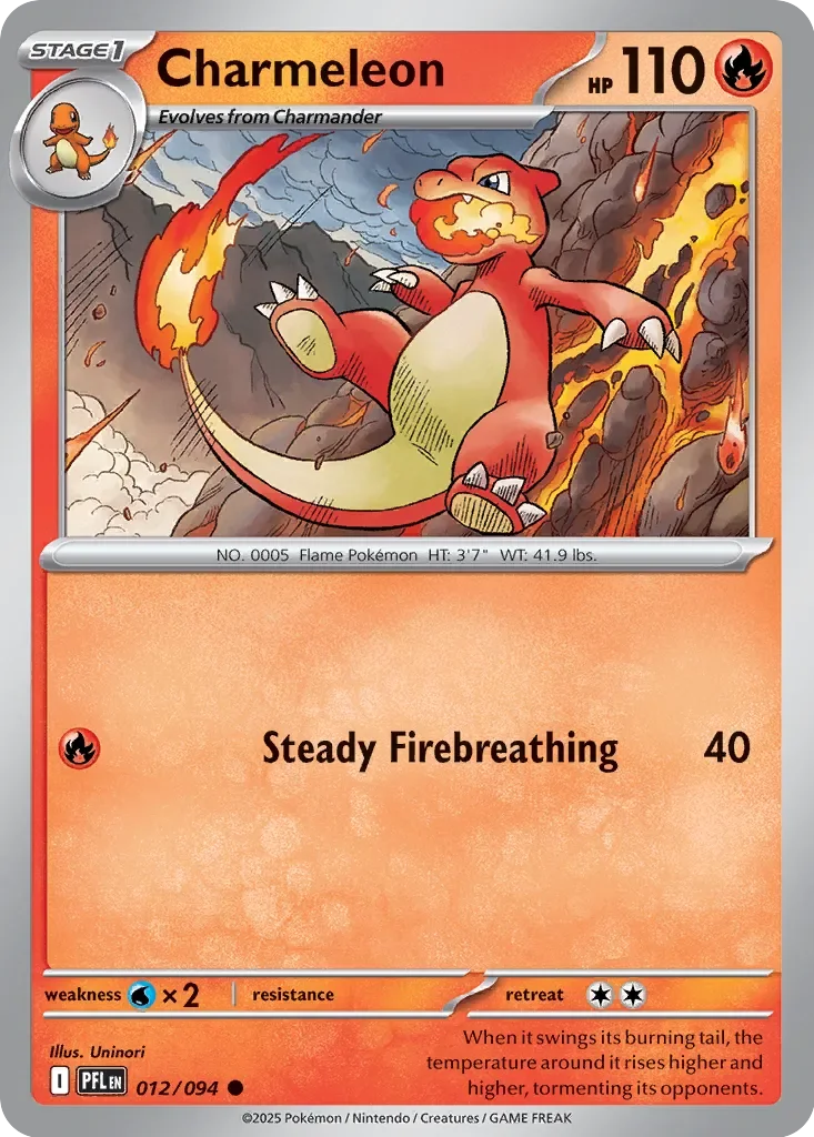 Charmeleon 「PFL 012/094」「EN」