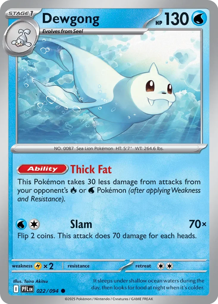 Dewgong 「PFL 022/094」「EN」