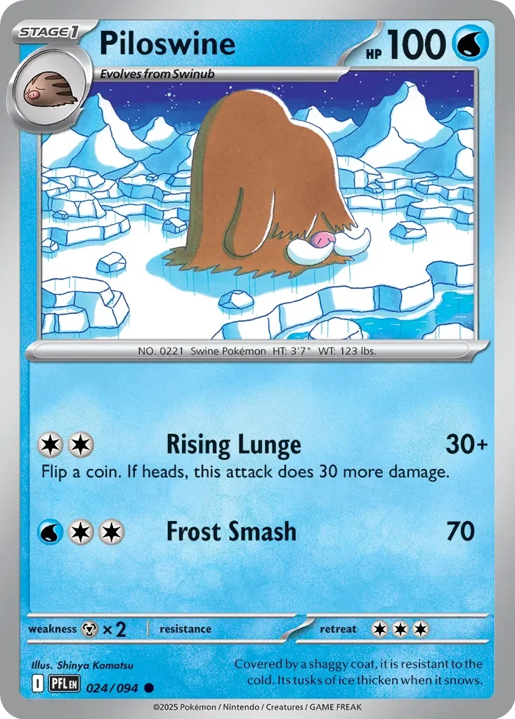 Piloswine 「PFL 024/094」「EN」