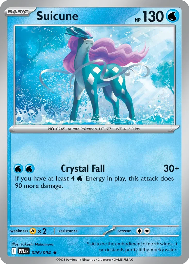 Suicune 「PFL 026/094」「EN」
