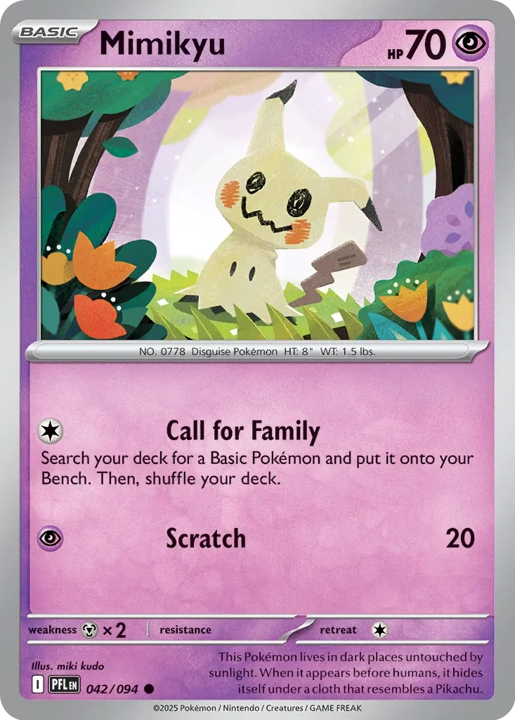 Mimikyu 「PFL 042/094」「EN」