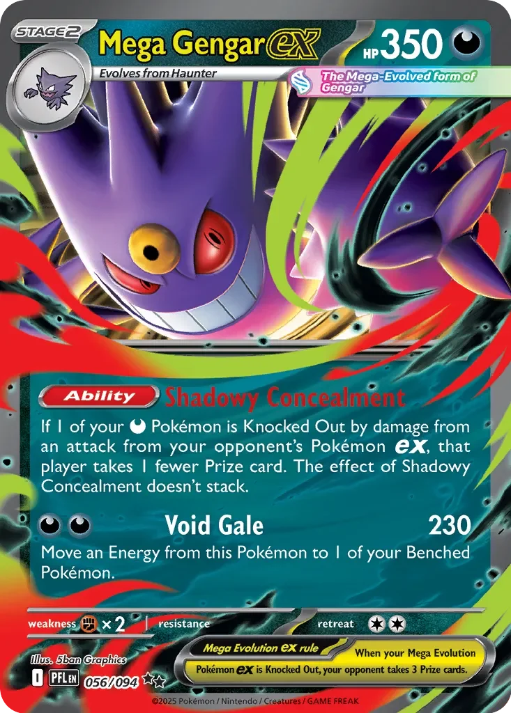 Mega Gengar ex 「PFL 056/094」「EN」