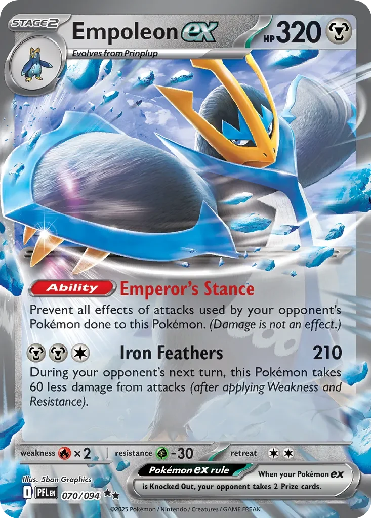 Empoleon ex 「PFL 070/094」「EN」