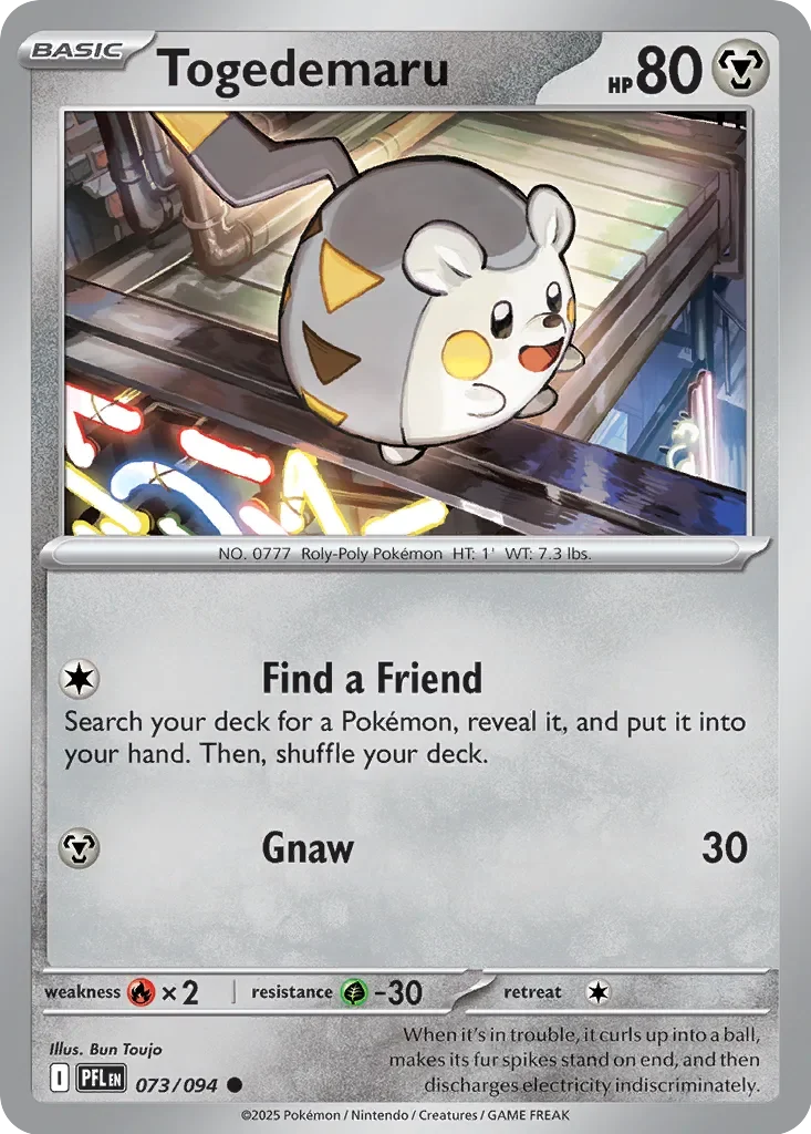 Togedemaru 「PFL 073/094」「EN」