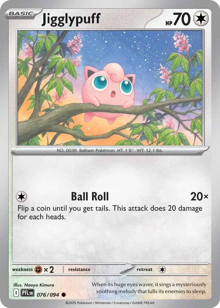 Jigglypuff 「PFL 076/094」「EN」