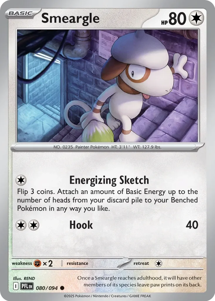 Smeargle 「PFL 080/094」「EN」