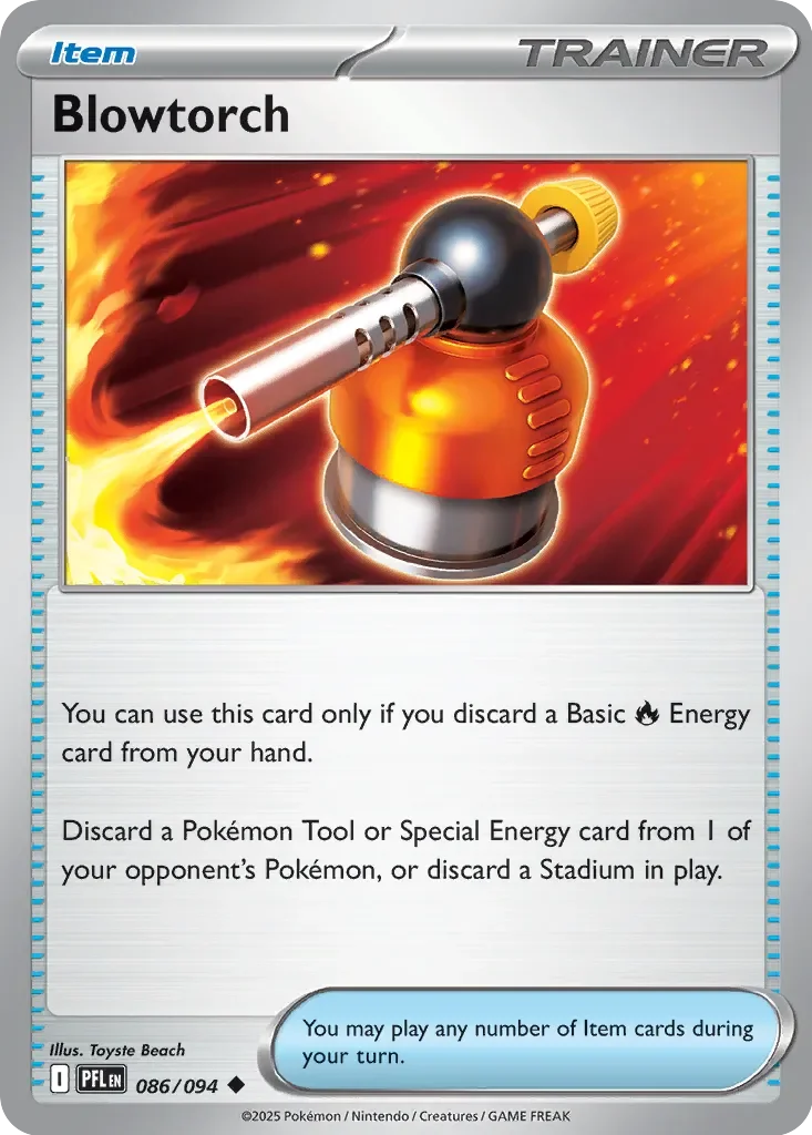 Blowtorch 「PFL 086/094」「EN」