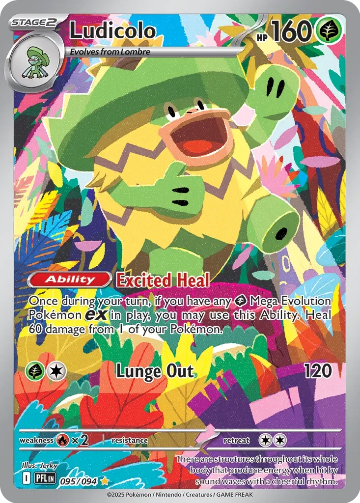 Ludicolo 「PFL 095/094」「EN」