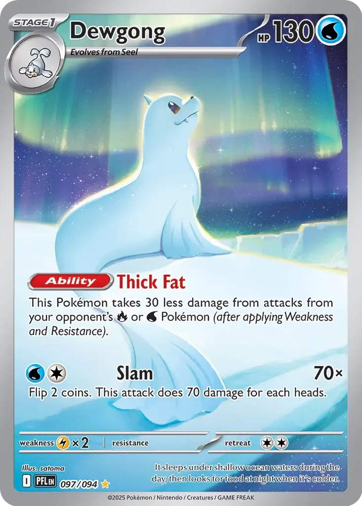 Dewgong 「PFL 097/094」「EN」