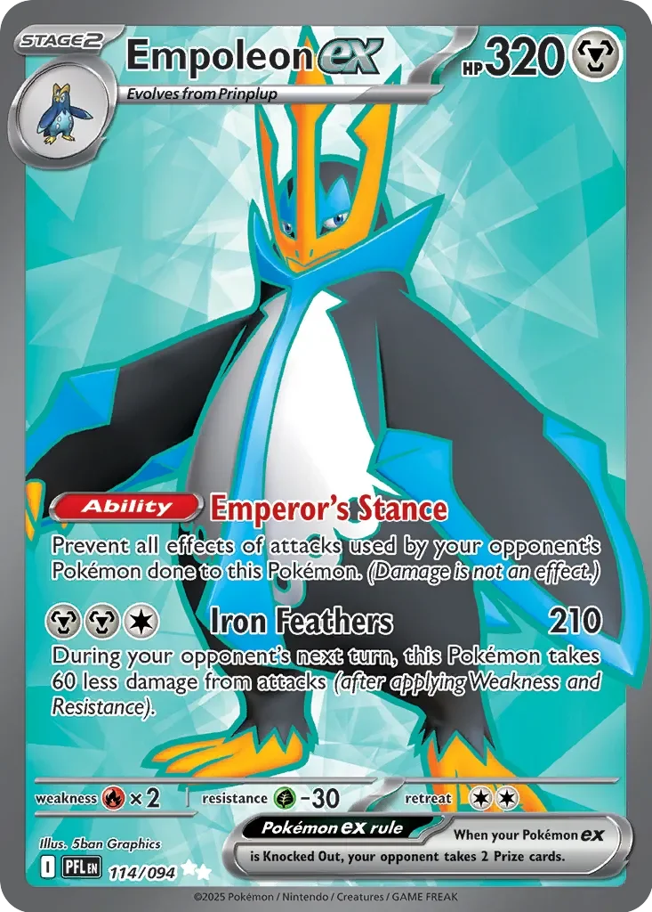 Empoleon ex 「PFL 114/094」「EN」