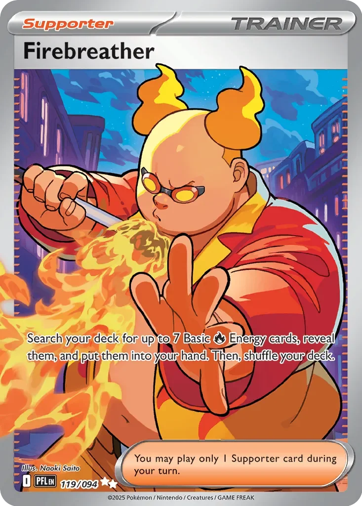 Firebreather 「PFL 119/094」「EN」