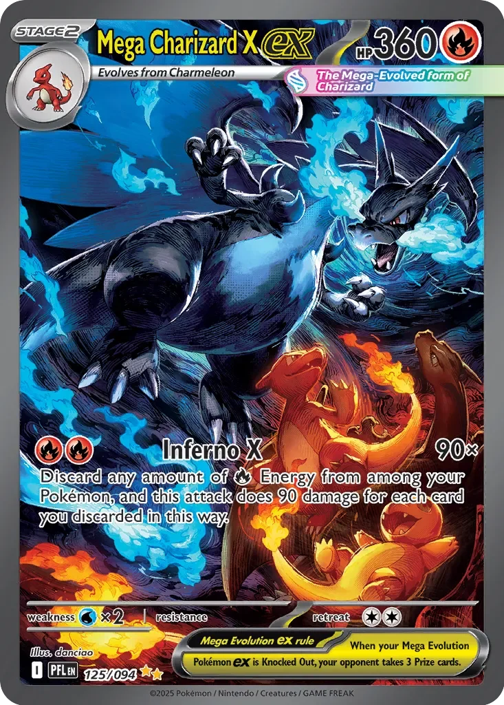 Mega Charizard X ex 「PFL 125/094」「EN」