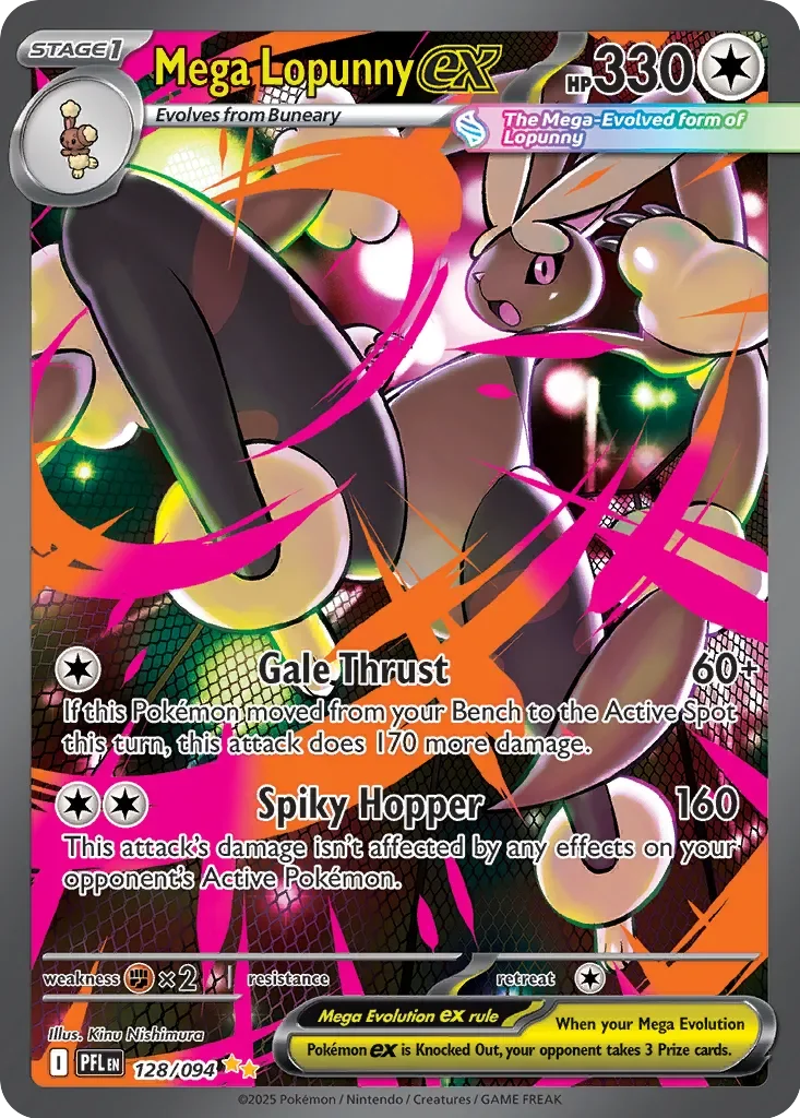 Mega Lopunny ex 「PFL 128/094」