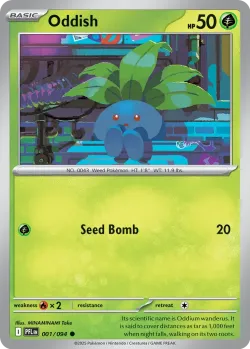 Oddish #001/094 · Pokémon