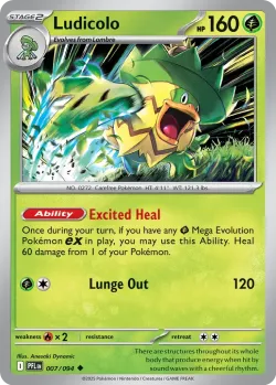 Ludicolo #007/094 · Pokémon